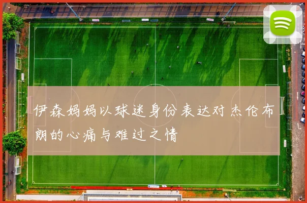 伊森妈妈以球迷身份表达对杰伦布朗的心痛与难过之情